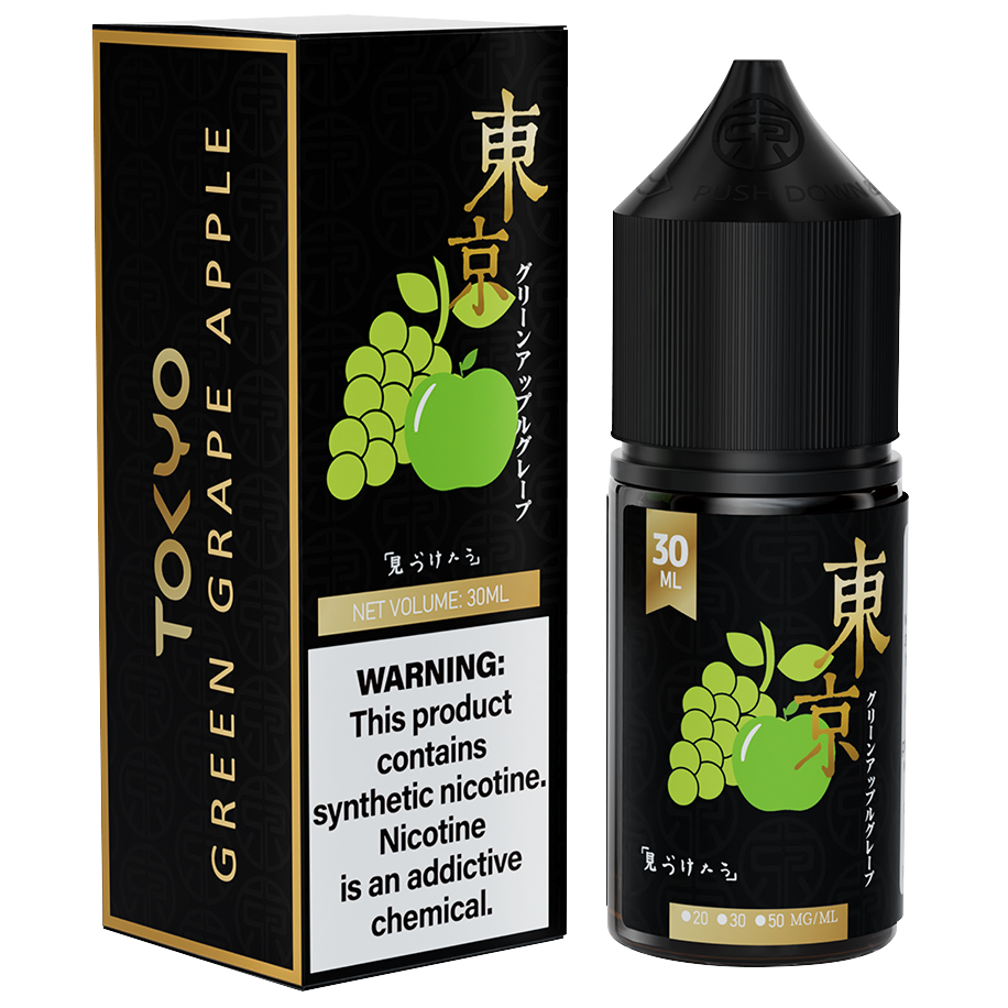 TOKYO BLACK GREEN GRAPE APPLE 50MG 30ML