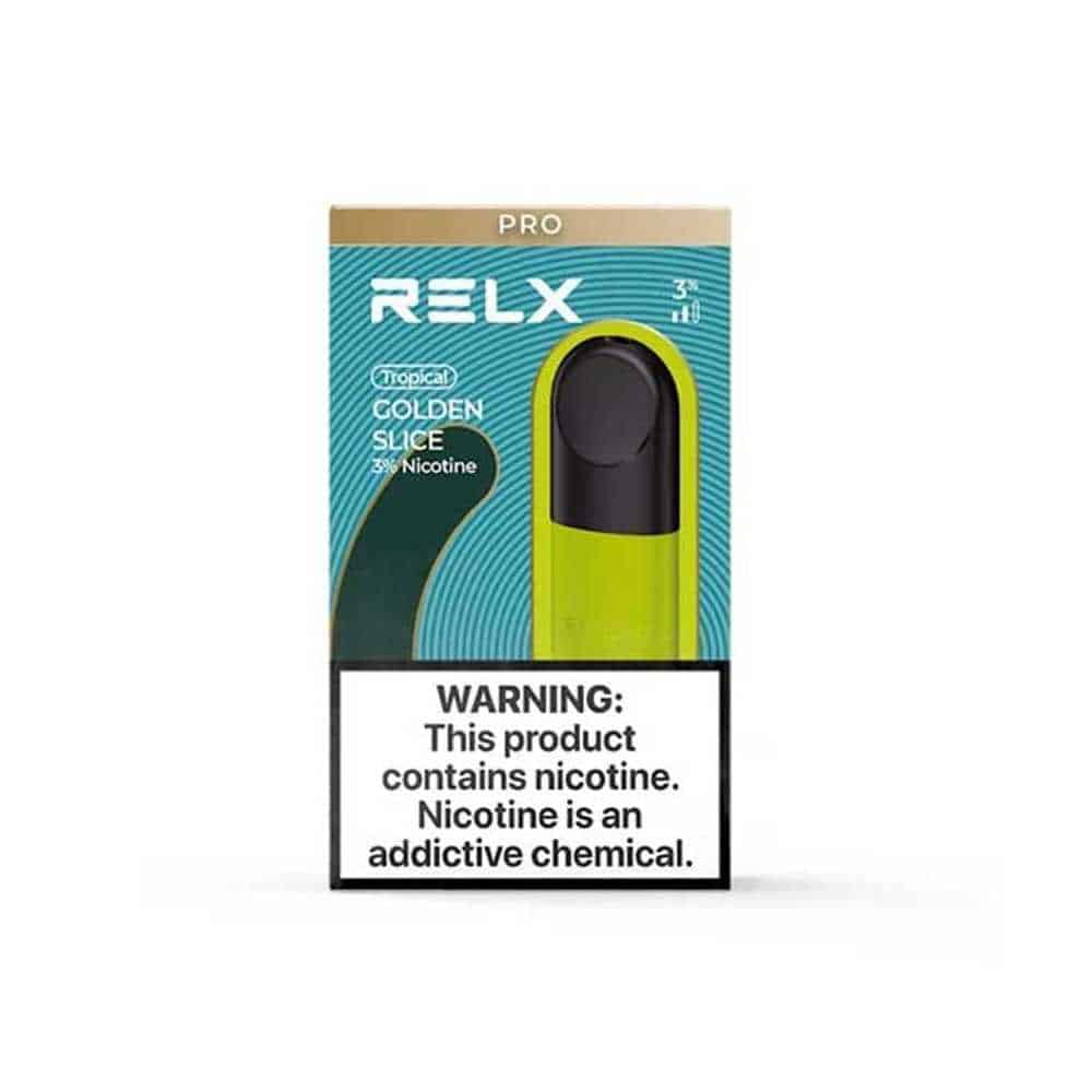 RELX POD GOLDEN SLICE 3%