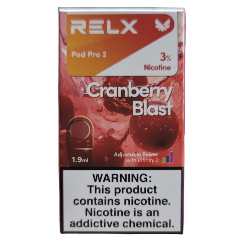 RELX CRANBERRY BLAST 3%