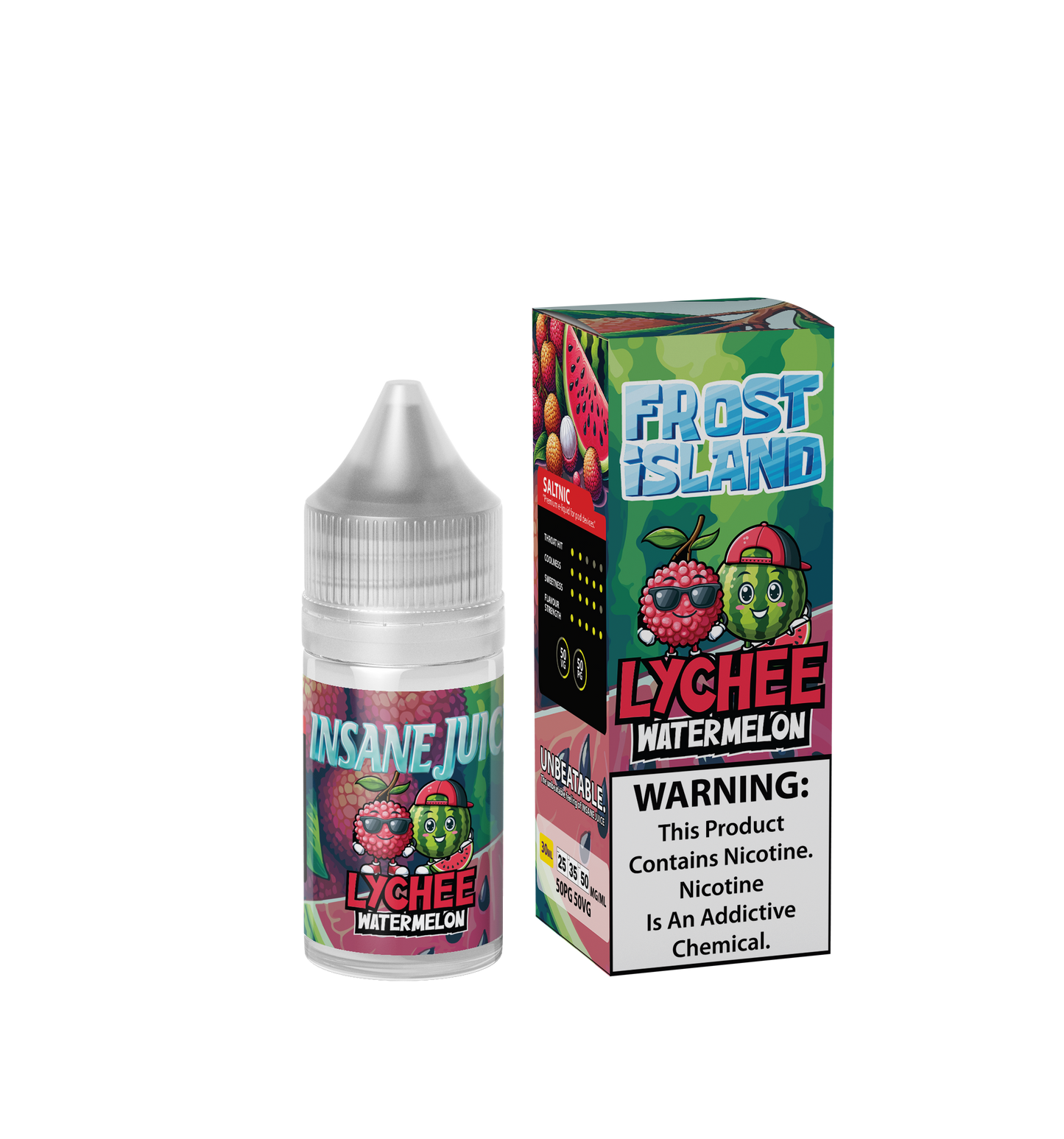 INSANE FROST ISLAND LYCHEE WATERMELON 25