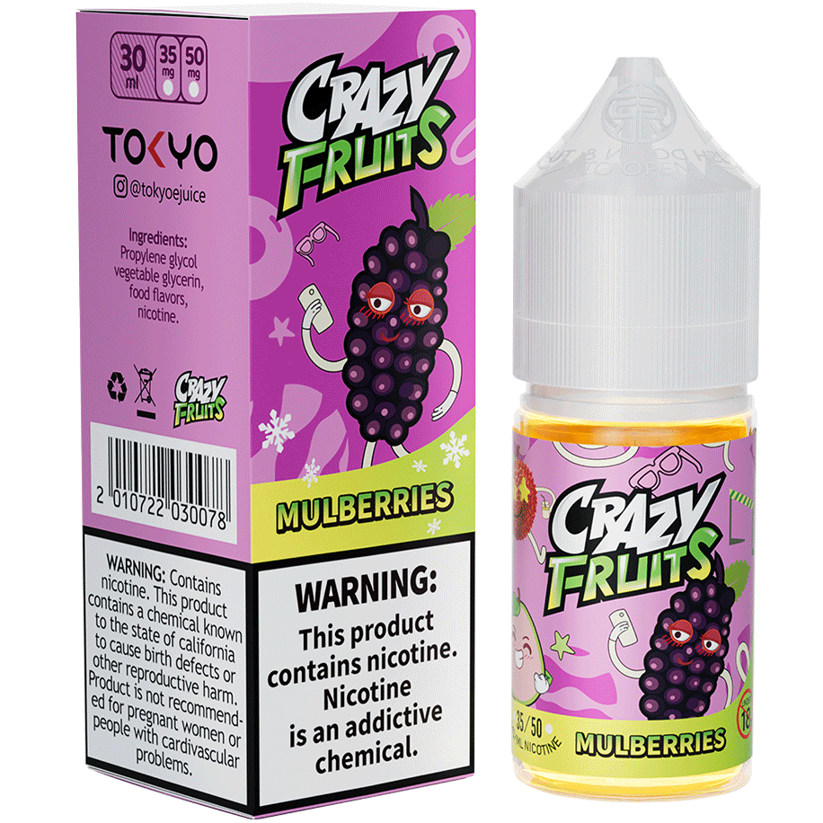 TOKYO CRAZY FRUIT MULBERRIES 35MG 30ML