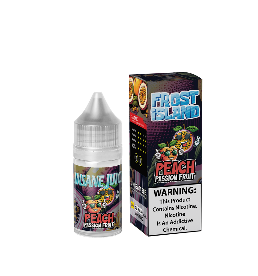 INSANE FROST PEACH PASSION FRUIT 3MG 100