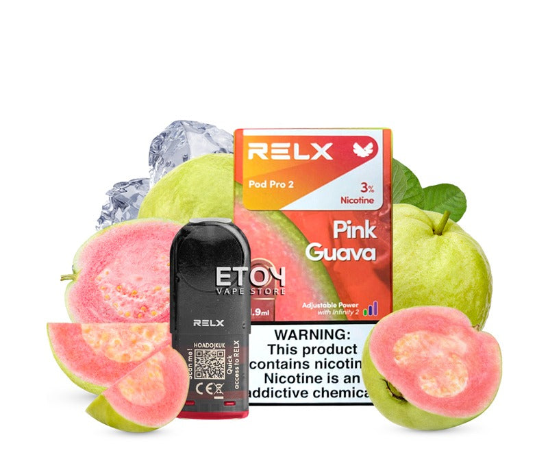 RELX POD SUNSET PARADISE 3%PINK GUAVA