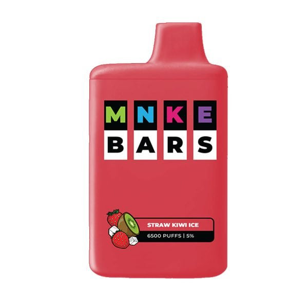 MNKE BARS STRAW KIWI ICE 6500 5%