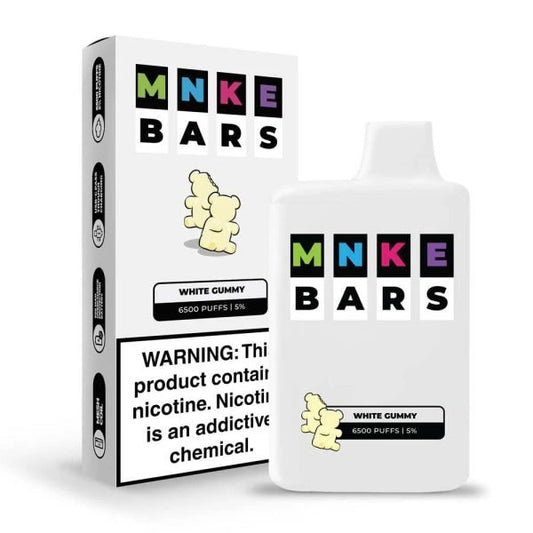 MNKE BARS WHITE GUMMY 6500 5%