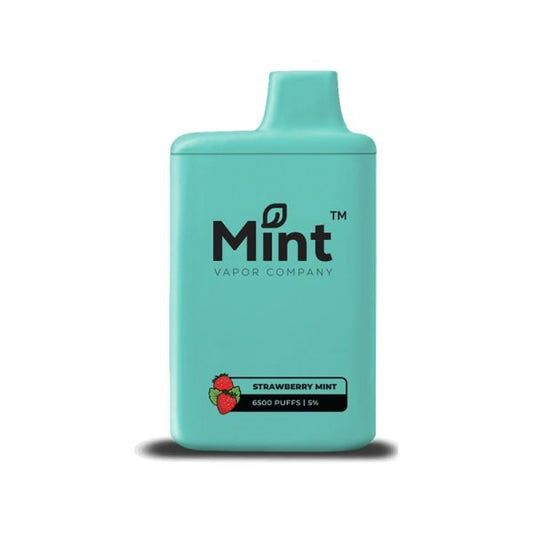 MNKE BARS STRAWB MINT ICE 6500 5%