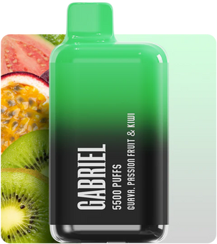 UWELL GABRIEL 5500 PUFFS - RECHARGEABLE - GUAVA\, PASSIONFRUIT & KIWI