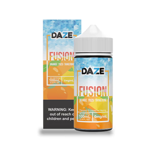 DAZE FUSION ORANGE YUZU TANGERINE ICED 100ML