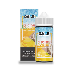 DAZE FUSION PINEAPPLE COCONUT BANANA ICED 100ML
