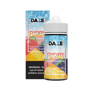 DAZE FUSION STRAWBERRY BLACKBERRY LEMON ICED 100ML