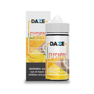 DAZE FUSION PINEAPPLE COCONUT BANANA 100ML