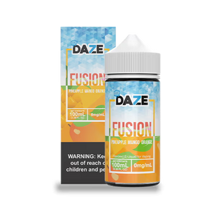 DAZE FUSION PINEAPPLE MANGO ORANGE ICED 100ML