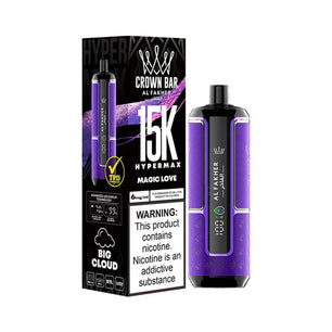 AL FAKHER CROWN BAR DISPOSABLE MAGIC LOVE 15000 PUFFS