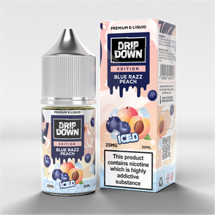 DRIP DOWN EDITION SERIES - BLUE RAZZ PEACH ICE 30ML