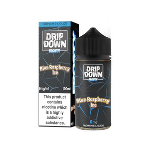 DRIP DOWN FROSTY SERIES - BLUE RASPBERRY ICE 100ML