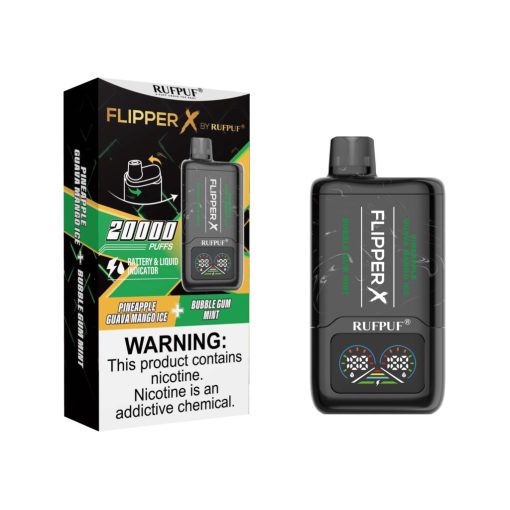 FLIPPER 20K PINE GUAVA MANGO + BUBBLE GU