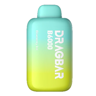 DRAGBAR DISPOSABLE 6000 PUFFS - BLUEBERRY ICE