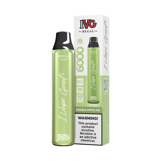 IVG REGAL DOUBLE APPLE ICE 50MG 6000P