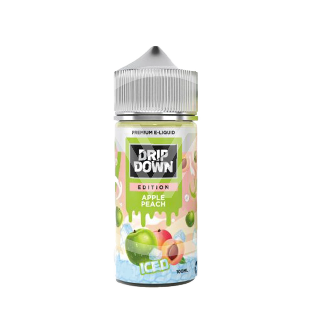 DRIP DOWN APPLE PEACH ICED 3MG 100ML