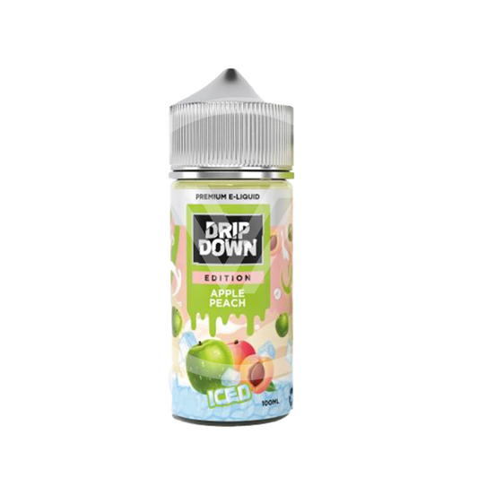DRIP DOWN APPLE PEACH ICED 3MG 100ML