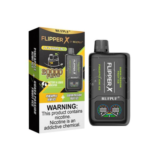 FLIPPER 20K PINEAPPLE KIWI + GUAVA PASSI