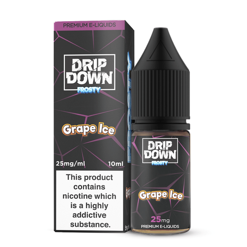 DRIP DOWN FROSTY GRAPE ICE 25MG 10ML
