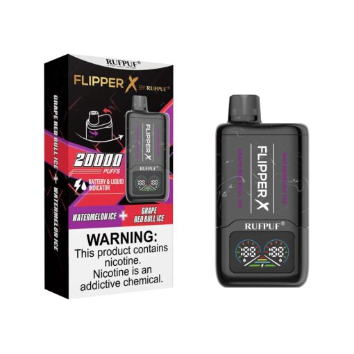 FLIPPER 20K WATERMELON ICE + GRAPE RED B