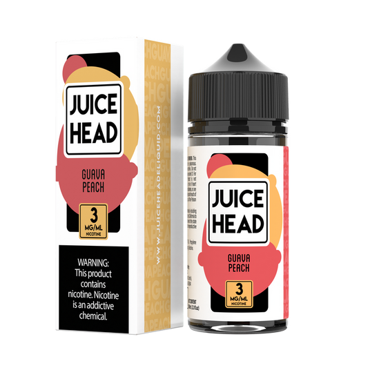 JUICE HEAD GUAVA PEACH EXTRA 3MG 100ML