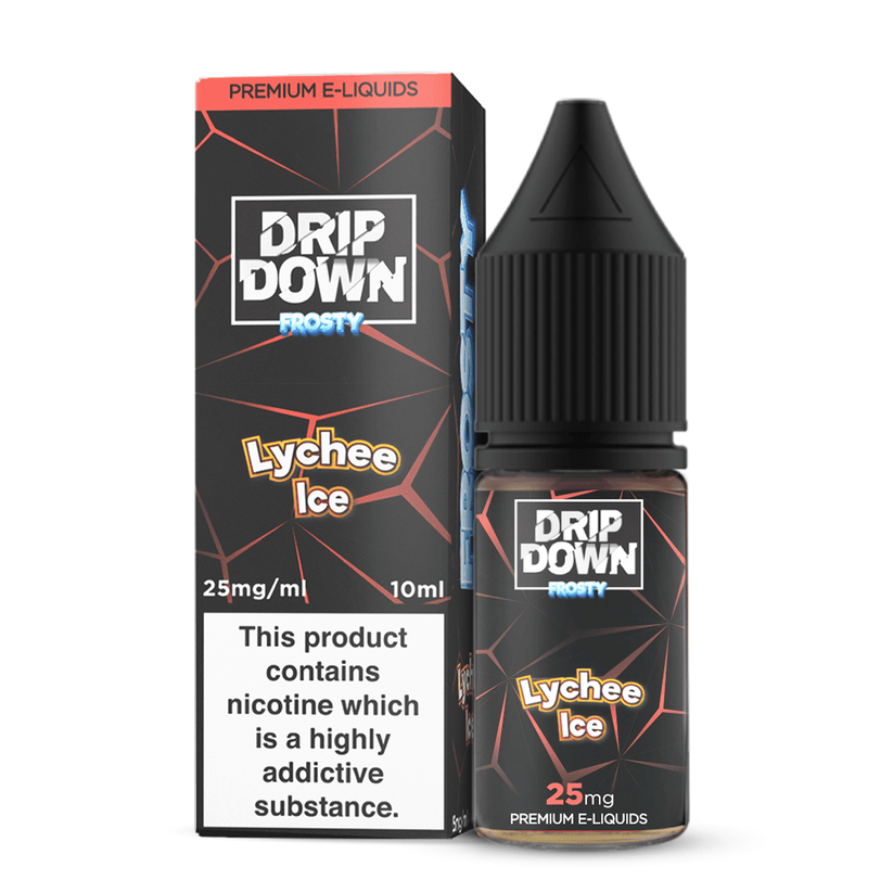 DRIP DOWN FROSTY LYCHEE ICE 25MG 30ML