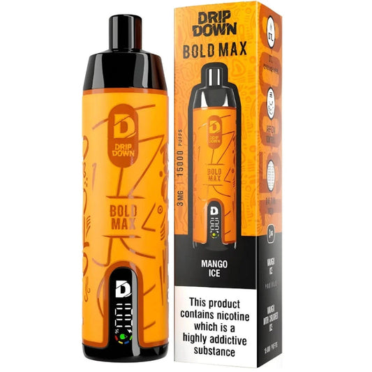 DD BOLD MAX (DTL) MANGO ICE 3MG 15K PUFF