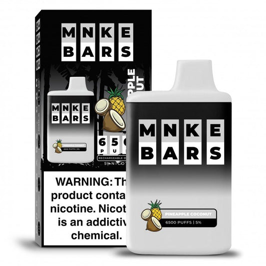 MNKE BARS PINEAPPLE COCONUT 6500 5%