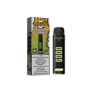 SLUGGER DISPOSABLE 6000 PUFFS MANGO GUAVA BLACKCURRANT ICE