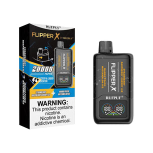 FLIPPER X 20K PUFFS - Strawberry Raspberry Cherry + Mango Peach Watermelon Ice