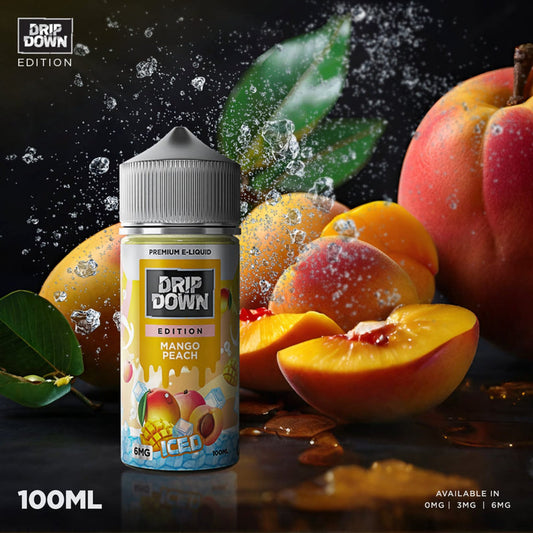 DRIP DOWN MANGO PEACH ICED 50MG 30ML