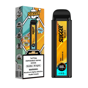 SLUGGER BEAST DISPOSABLE 10K PUFFS - MINT LEMONADE ICE