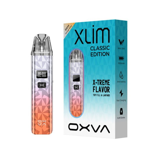 OXVA XLIM CLASSIC EDITION ORANGE SILVER
