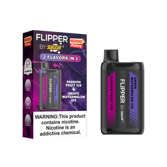 FLIPPER 20K GRAPE WATER + PASSION FRUIT