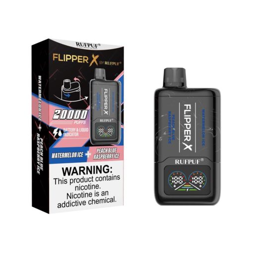 FLIPPER 20K WATER ICE + PEACH ICE BLUE R
