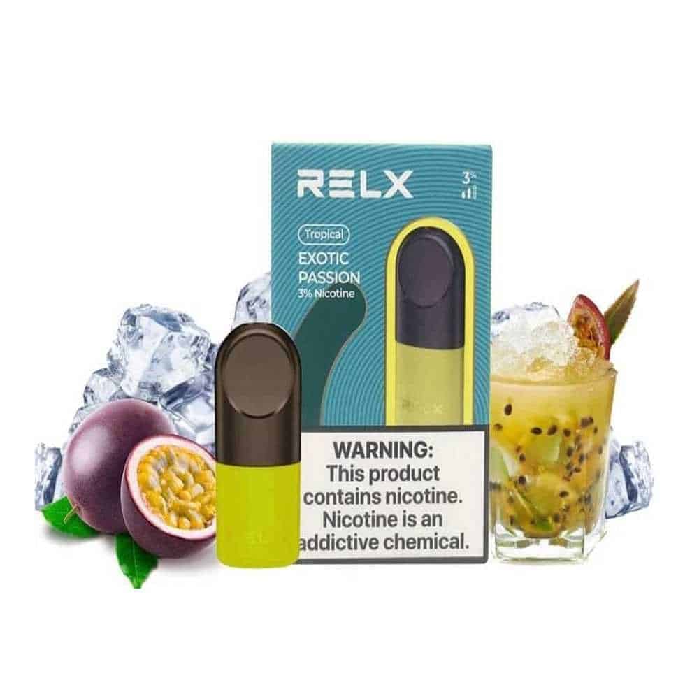 RELX POD EXOTIC PASSION 3%PASSION FRUIT