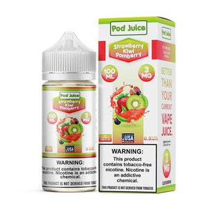 POD JUICE STRAWBERRY KIWI POMBERRY 100ML