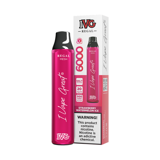 IVG REGAL STRAWBERRY WATER 6000 PUFF