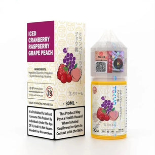 TOKYO CLASSIC ICED CRANBERRY RASPBERRY GRAPE PEACH 30ML