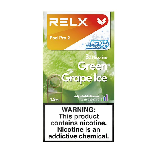 RELX GREEN GRAPE 3%
