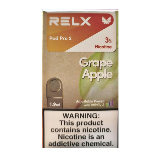 RELX GRAPE APPLE 3%