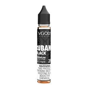 VGOD CUBANO BOLD CREAMY 25mg 30ML BLACK