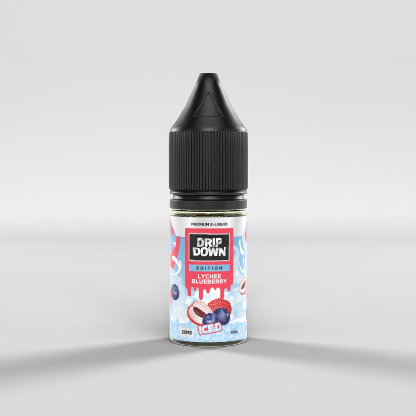 DRIP DOWN LYCHEE BLUBERRY ICED 25MG 30ML