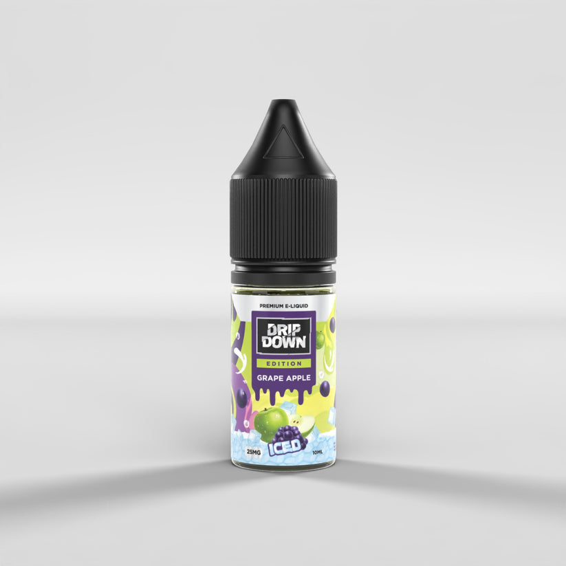 DRIP DOWN BLUE GRAPE APPLE ICED 25MG 30M