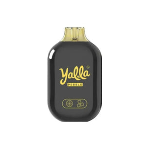 YALLA PEBBLE 7000 PUFFS DISPOSABLE - PAAN SAFFRON