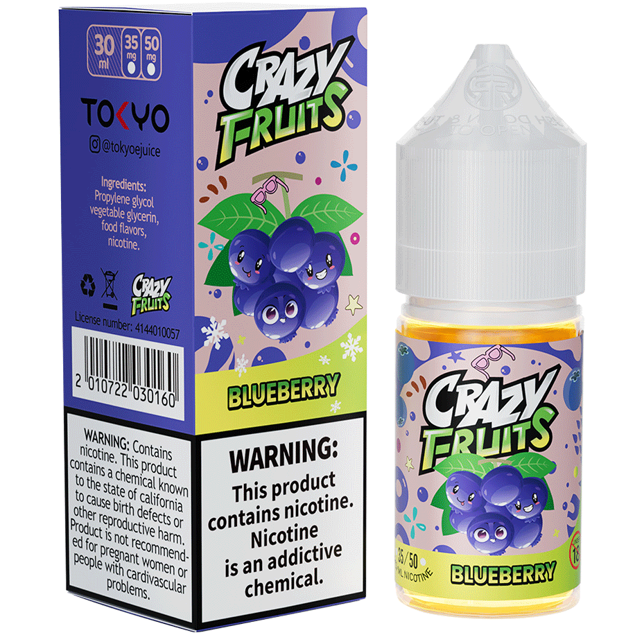 TOKYO CRAZY BLUEBERRY 35MG 30ML