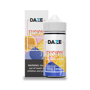 DAZE FUSION LEMON PASSIONFRUIT BLUEBERRY 100ML